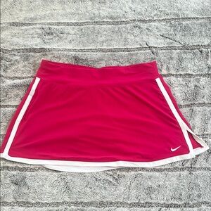 Nike Women's Fuchsia Skort with White Trim